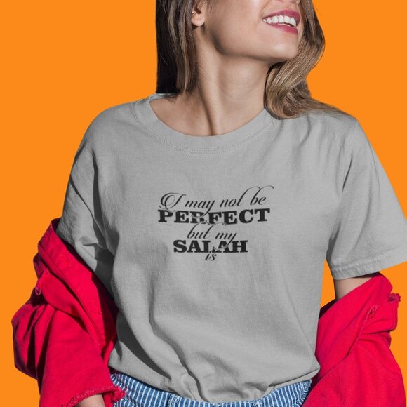 I May Not Be Perfect But My Salah Is Shirt, Islam Statement Shirt Ramadan Shirt - Picture 8 of 10